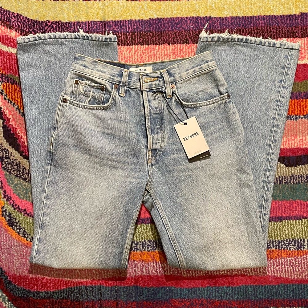 🌟HOST PICK🌟 REDONE High-Rise Wide Leg Jeans - Picture 5 of 10
